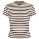 тениска,дамски,тениски,guess,jeans,stripe,embro,slim,short,sleeve,t,shirt,white,(biscotti,multi,strip)