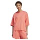 тениска,дамски,тениски,adidas,all,soft,lux,loose,short,sleeve,t,shirt,orange,(semi,turbo)
