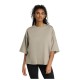 тениска,дамски,тениски,adidas,all,soft,lux,loose,short,sleeve,t,shirt,silver,pebble