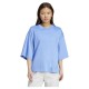 тениска,дамски,тениски,adidas,all,soft,lux,loose,short,sleeve,t,shirt,blue,fusion,(blue)