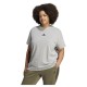 тениска,дамски,тениски,adidas,essentials,3,stripes,cotton,plus,short,sleeve,t,shirt,grey,(medium,grey,heather,black)