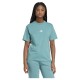 тениска,дамски,тениски,adidas,essentials,3,stripes,cotton,short,sleeve,t,shirt,powder,teal,white,(blue)