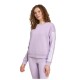 поларена,блуза,дамски,блузи,adidas,essentials,3,stripes,fleece,sweatshirt,powder,plum,white