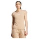 тениска,дамски,тениски,adidas,essentials,linear,cotton,short,sleeve,t,shirt,warm,sandstone,white,(beige)
