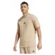 тениска,мъжки,тениски,adidas,essentials,small,logo,single,short,sleeve,t,shirt,beige,(warm,sandstone,black)