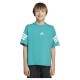 тениска,детски,тениски,adidas,future,icons,3,stripes,short,sleeve,t,shirt,pure,teal,white,(blue)
