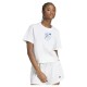тениска,дамски,тениски,adidas,mini,graphic,short,sleeve,t,shirt,white