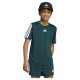 тениска,детски,тениски,adidas,train,essentials,3,stripes,short,sleeve,t,shirt,aurora,ivy,white,(green)