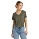 тениска,дамски,тениски,lee,112370954,short,sleeve,v,neck,t,shirt,oak,moss,(green)