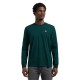 тениска,мъжки,тениски,lee,patch,logo,long,sleeve,t,shirt,jade,forest,(green)