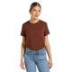 тениска,дамски,тениски,lee,perfect,short,sleeve,t,shirt,luxe,brown,(brown)