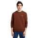 блуза,мъжки,пуловери,lee,patch,sweatshirt,brown,(luxe,brown)