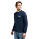 тениска,мъжки,тениски,lee,wobbly,long,sleeve,t,shirt,rivet,navy,(blue)