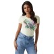 тениска,дамски,тениски,guess,w5gi07j1314,short,sleeve,t,shirt,pastel,lime,(green)