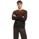блуза,мъжки,пуловери,дамски,пуловери,jack,&,jones,hill,sweater,brown,(mulch,detail,gradient)