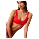 дамски,бански,костюми,calvin,klein,kw0kw02344,bikini,top,red
