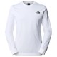 тениска,мъжки,тениски,дамски,тениски,the,north,face,easy,logo,long,sleeve,t,shirt,white,(tnf,white)
