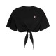 фланелка,с,къс,ръкав,дамски,топове,tommy,hilfiger,dw0dw20321,short,sleeve,top,black,(black)