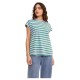 тениска,дамски,тениски,jack,&,jones,astrid,stripe,boxy,jjxx,short,sleeve,t,shirt,purple,(lilac)
