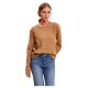 блуза,дамски,пуловери,дамски,плетени,дрехи,vero,moda,katie,sweater,brown,(brown)