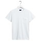 тениска,мъжки,тениски,дамски,тениски,gant,2001,2003042,camiseta,short,sleeve,t,shirt,white,(white)