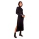 рокля,дамски,поли,и,рокли,mus&bombon,varis,long,sleeve,long,dress,black,(black)