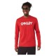 тениска,мъжки,тениски,oakley,mark,ii,2.0,long,sleeve,t,shirt,flame,red,(red)