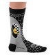 чорапи,мъжки,чорапи,heel,tread,shelby,cobra,snake,eyes,socks,grey,(black)