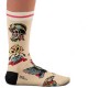 чорапи,дамски,чорапи,sock,affairs,american,war,tattoo,socks,multicolor,(beige)