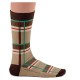 чорапи,дамски,чорапи,sock,affairs,social,art,tartan,socks,brown,beige,(beige,brown)
