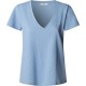 тениска,мъжки,тениски,дамски,тениски,pepe,jeans,megan,short,sleeve,v,neck,t,shirt,blue,(bay,blue)