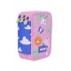 канцеларски,принадлежности,milan,filled,triple,decker,special,series,pencil,case,pink