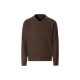 блуза,мъжки,пуловери,hackett,lambswool,v,neck,sweater,brown,(dark,brown)