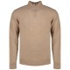 блуза,мъжки,пуловери,hackett,lambswool,half,zip,sweater,malt,beige
