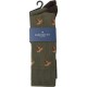 чорапи,мъжки,чорапи,hackett,print,socks,2,pairs,green,(duck,green)