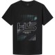 тениска,мъжки,тениски,hackett,signal,short,sleeve,t,shirt,black