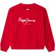 блуза,детски,блузи,pepe,jeans,annie,sweatshirt,deep,red,(red)