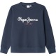 блуза,детски,блузи,pepe,jeans,art,sweatshirt,dulwich,blue,(blue)