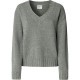 блуза,дамски,пуловери,дамски,плетени,дрехи,pepe,jeans,cherice,v,neck,sweater,grey,(marl,grey)
