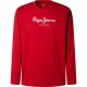 тениска,мъжки,тениски,pepe,jeans,eggo,long,n,long,sleeve,t,shirt,red,(rugby,red)