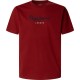 тениска,мъжки,тениски,pepe,jeans,eggo,n,short,sleeve,t,shirt,red,(merlot,red)