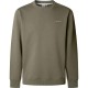 блуза,мъжки,пуловери,pepe,jeans,macbeth,small,logo,plain,sweatshirt,military,green,(green)