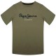 тениска,детски,тениски,pepe,jeans,new,art,short,sleeve,t,shirt,green,(military,green)