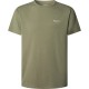 тениска,мъжки,тениски,pepe,jeans,original,basic,3n,short,sleeve,t,shirt,military,green,(green)