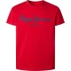 тениска,мъжки,тениски,pepe,jeans,original,stretch,n,short,sleeve,t,shirt,rugby,red,(red)