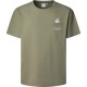 тениска,мъжки,тениски,pepe,jeans,thansen,short,sleeve,t,shirt,green,(military,green)