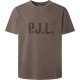 тениска,мъжки,тениски,pepe,jeans,thyssen,short,sleeve,t,shirt,brown,(dark,brown)
