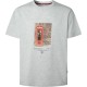 тениска,мъжки,тениски,pepe,jeans,troy,short,sleeve,t,shirt,grey,(light,grey,marl)