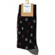чорапи,мъжки,чорапи,pepe,jeans,xmas,tree,crew,socks,3,pairs,black