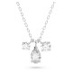 бижутерия,swarovski,5576619,necklace,silver,(grey)